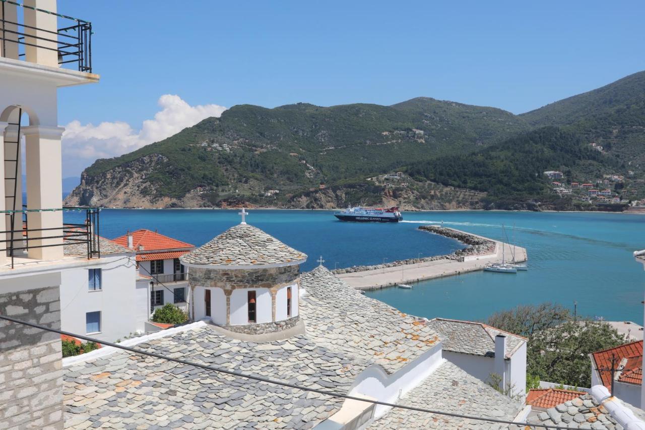 Skopelos House In Castle Panormos  Exteriér fotografie